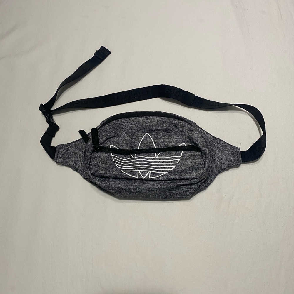 Adidas Charcoal Crossbody Bag